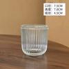 Vaso para Vela Vaso de Vidrio para Vela Portavelas Vaso Vacío Contenedor para Vela Aromática DIY Adorno de Fragancia Botella de Vidrio
