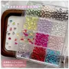 Conjunto de Decoração para Nail Art Coração Dopamina com 12 Peças Produto Novo Transfronteiriço Corações Coloridos Strass de Resina Acessórios DIY Atacado