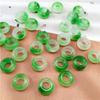 Anel Pequeno de Jade Fivela de Dinheiro Fivela de Dez Mil Palavras Anel de Jade Acessórios Artesanais DIY Material Brincos Pulseira Colar Joias