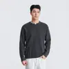 También Parada Otoño 2026 Sudadera con Capucha de Punto para Hombre Falso Dos Piezas Costilla Vertical Holgada Suéter de Lana 450g Sudadera con Capucha