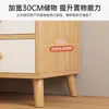 Mesa de Cabeceira Quarto Simples Moderno Casa Armário de Armazenamento de Cabeceira Pequeno Armário Quarto de Aluguel Suporte de Armazenamento Simples