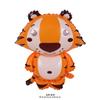 Nuevo globo de dibujos animados de animales, pequeño animal, panda, pingüino, cocodrilo, globo de película ligera, globo de juguete, venta al por mayor