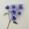 6 Flores de Mariposa Flores Artificiales para Boda Flores Pequeñas Frescas para Boda Flores de Techo para Boda Decoración de Interiores Hogar Hotel Arreglo Floral