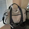 Bolsa de Viaje Corto de Otoño Transfronteriza Gran Capacidad Bolsa de Almacenamiento para Equipaje de Mano Bolsa Ligera para Mujer para Viajes Diarios Bolsa para Deporte y Fitness