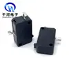 Interruptor microeléctrico medio interruptor de calentador eléctrico medio micro tres patas interruptor de viaje KW7-O dos patas 16A Interruptor de Punto Plateado