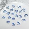 Libro Rojo Pequeño mismo estilo agua de moca onda de agua amor joyería para uñas resina colorida corazón de durazno joyería para uñas mixta