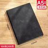 Caderno A5 com Impressão de Logotipo Personalizado para Anotações de Reuniões de Negócios da Empresa, Planner de Luxo Leve para Escritório