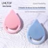 Lmltop Escova Facial de Silicone para Lavagem Facial Pacote Único Massagem com Dois Dedos Escova de Limpeza Facial Escova de Limpeza Facial Atacado C0332