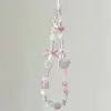 HelloKT Linda Cadena para Teléfono Móvil de Chica Estilo Ins con Cuentas ccd Correa Cadena Ins Colgante para Colgar Cámara Diy