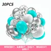 Set de Globos Transfronterizo de Amazon 30 Piezas Globos de Látex Decoración de Cumpleaños Decoración de Fiesta Se Puede Empacar al Vacío