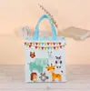 Sacos de Presente Exquisitos para Feriados da Série de Animais Pintados Infantis Transfronteiriços, Sacos de Presente de Lembrança, Sacos de Doces de Halloween