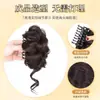 Peluca de Estilo Europeo y Americano con Moño de Bigotes de Dragón, Lazo para el Cabello con Pinza de Garra para Mujer, Herramienta Naturalmente Voluminosa para Recogidos, Accesorio para Moño de Cabello en Stock