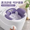 Bañera de asiento plegable multifuncional para uso doméstico, no requiere agacharse, adecuada para el tratamiento de hemorroides, vaporización, remojo y lavado, para hombres, mujeres y cuidado posparto
