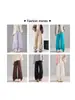 Pantalones forrados de polar, polar, engrosados para invierno, pantalones deportivos casuales, para mujer, coloridos, de cintura alta, pierna ancha, rectos, ajuste holgado, pantalones deportivos