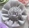 Design de Renda Plissada com Flores Estilo Coreano Roupa Versátil Headwear Bolsa Bolsa de Joias Acessórios de Decoração