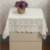 Nuevo Versátil Estilo Europeo Mantel de Encaje Cubierta para Mesa de Café Tela para Mesa de Comedor Cubierta para Refrigerador Soporte de TV Mesa Auxiliar Cubierta Antipolvo