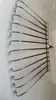 Accesorios para Poste de Red Rastrillo Universal de Acero Inoxidable, Gancho Toona para Hoz, Cabeza de Horquilla de Pesca, Rastrillo para Maleza Acuática de Pesca al Aire Libre
