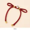 Botón de Cheongsam Tejido a Mano con Estilo Chino Tradicional, Enrollado de Hilo Dorado y Nudo de Lazo, Accesorio Decorativo para Hanfu Chino y Traje Tang