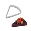 Molde para tarta de frutas, redondo, cuadrado, ovalado, de acero inoxidable 304, para mousse, 8 cm