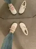 Zapatos de Lana Integrada con Forro de Felpa de Nuevo Estilo 2025 para Mujer, Zapatos Mary Jane Ballet de Suela Suave, Zapatos Planos Peludos para Uso en Exteriores
