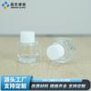 Guangzhou Wholesale Botella Hexagonal de Vidrio Grueso de 5ml para Esencia y Perfume, Serie de Botellas Redondas Transparentes de 10ml, Materiales de Empaque