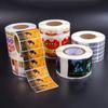 Etiquetas Adhesivas Personalizadas para Bebidas, Champú, Papel Recubierto, Logotipo, Estampado en Caliente Transparente, Etiquetas en Rollo de PVC, Antifalsificación