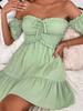 Amazon Vestido Sexy de Uma Alça Verão Design de Garota Quente Europeu e Americano Comércio Exterior Moda Linha Treze Feminino