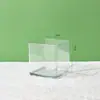 Caja de Almacenamiento para Refrigerador Cuadrada Acrílico Transparente Frutas y Verduras Dividida Conservación Fresca Almacenamiento de Huevos Organización