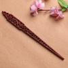 Nova Presilha de Cabelo de Jacarandá com um Design Único de Coelho, Acessório de Cabelo Personalizado, Presilha de Cabelo Artesanal de Madeira Maciça, Acessório de Estilo Artístico