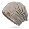 9875 otoño e invierno más terciopelo color mixto Joker gorro de punto de lana cálido moda gorro pullover invierno europeo y americano para mujer transfronterizo