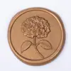 Etiqueta Sello de Cera Flor de Hortensia, Pegatina Sello de Cera, Pegatina de Sellado en Relieve, Sello de Cera para Invitaciones de Boda, Al por Mayor en Stock