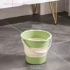 Cubo de Agua Plegable Temporada de Regreso a Clases Cesta de Lavandería para Dormitorio Estudiantil Habitación de Alquiler Cubo de Lavandería Portátil Montado en la Pared sin Perforaciones