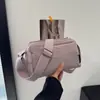 Bolso Femenino Transfronterizo, Bolso Cuadrado de Gran Capacidad, Nuevo Bolso de Hombro Versátil, Bolso Cruzado, Bolso de Tela Simple para Ocio Deportivo al Aire Libre