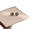 Brincos de Clipe Bola com Strass para Mulheres Sem Orelhas Furadas, Novo Estilo, Luxo Leve, Design de Nicho de Alta Qualidade, Brincos Simples e Versáteis