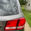 Brup Divertido Estilo Sarcástico Calcomanía Trasera para Ventana de Coche Texto Personalizado Audaz Decoración de Margarita Calcomanía para Coche Br-Uv5248C