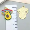 Série Festival de Pimenta Europeu e Americano Pingente de Pimenta Cartoon Liga de Gota de Óleo Acessórios de Joias para Pulseira Colar Chaveiro DIY
