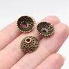 14X14X6.3Mm 1.1g Multicolor Exportación Joyería Europea y Americana Más Vendido Bandeja de Flor