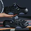 Dropshipping Crocs para Niños Niños Suela Gruesa de EVA Antideslizante Medianos y Grandes Niños Sandalias de Playa Cerradas para Exteriores En Stock