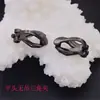 Venta caliente material de cobre clip triangular diy hecho a mano accesorios de joyería personalizados sin agujero para la oreja accesorios de cobre fabricantes venta al por mayor