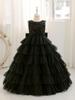 Vestido de Princesa de Cumpleaños Infantil Transfronterizo Vestido de Actuación para Niña Orquesta Sinfónica Anfitriona Piano Show Vestido de Noche para Niña