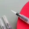 Set de plumas de acuarela sólida para pintar a mano, pincel para principiantes, pincel con depósito de agua, pincel suave, arte para estudiantes