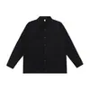 Camisa Masculina de Manga Longa 2026 Outono Nova Chegada Camisa com Lapela Jaqueta Roupa de Trabalho Versátil Casual Cor Sólida Estilo Japonês Algodão