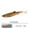 Pesca Marítima Artificial Cebo Blando Grande 19Cm/63G Transfronterizo Temu Cebo de Pesca Trolling Barco Ojo de Pez 3D Señuelo de Pesca Marítima Cebo Blando