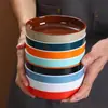 Bol de Melamina Estilo Nórdico Resistente a Altas Temperaturas Imitación Porcelana Bol Pequeño Especial para Cantina Comercial
