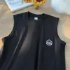 Camiseta sin mangas de algodón puro para entrenamiento físico de hombre, verano, marca de moda, estampado de cachorro, chaleco deportivo, camiseta interior, talla grande