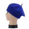 Nueva boina infantil de lana sintética de invierno estilo coreano transfronterizo, moda simple, sombrero de princesa, sombrero infantil para las Cuatro Estaciones