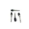 3.5 Conector Macho Tipo Plug-In de Cuatro Polos Niquelado Tipo para Soldar Conector de Audio DC3.5 de Cuatro Polos con Pestañas para Soldar
