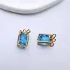 Palacio Dorado Chapado en Cobre Estilo Retro Colgantes Coloridos Accesorios para Joyería Hecha a Mano DIY Pulsera Collar Arete Materiales