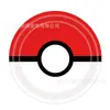 Nuevo Plato de Papel con Diseño de Dibujos Animados de Pokemon (Poke Ball), Mantel, Suministros de Decoración para Fiesta de Cumpleaños Infantil, Juego de Vajilla