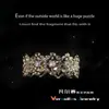 Anillo Vintage Ins Artesanía Italiana Nueva Versa Jewelry Chapado en Oro Sin Talla Anillo de Dedo Arcoíris de Nicho
